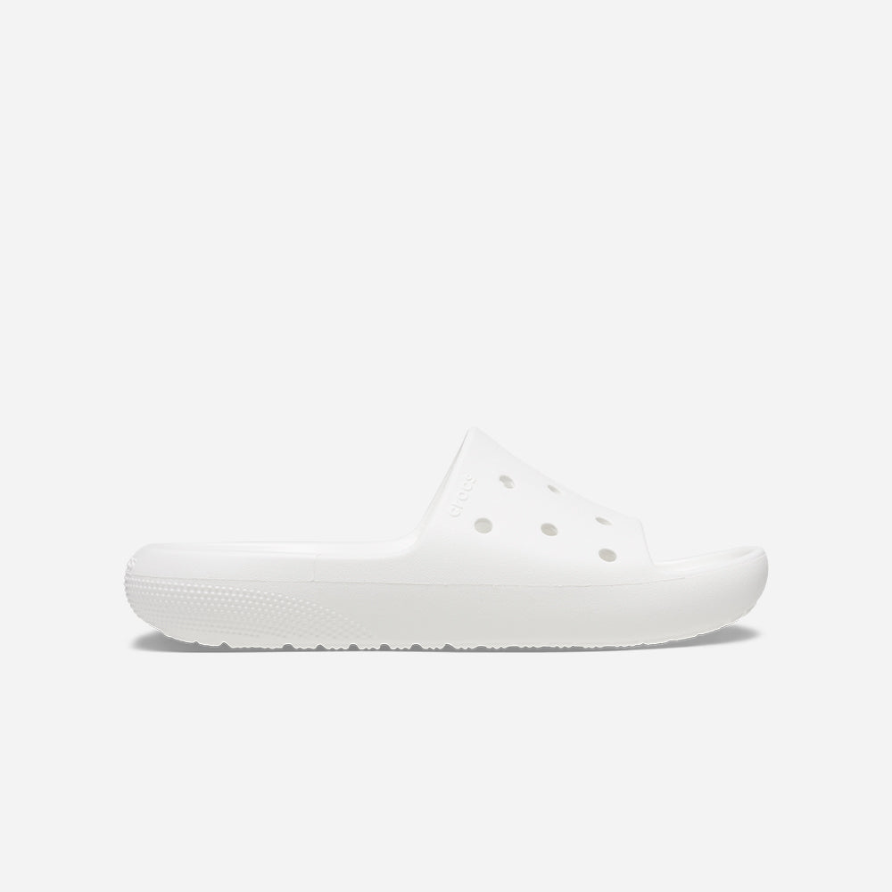 Dép Quai Ngang Unisex Crocs Classic V2 - Trắng - Supersports Vietnam