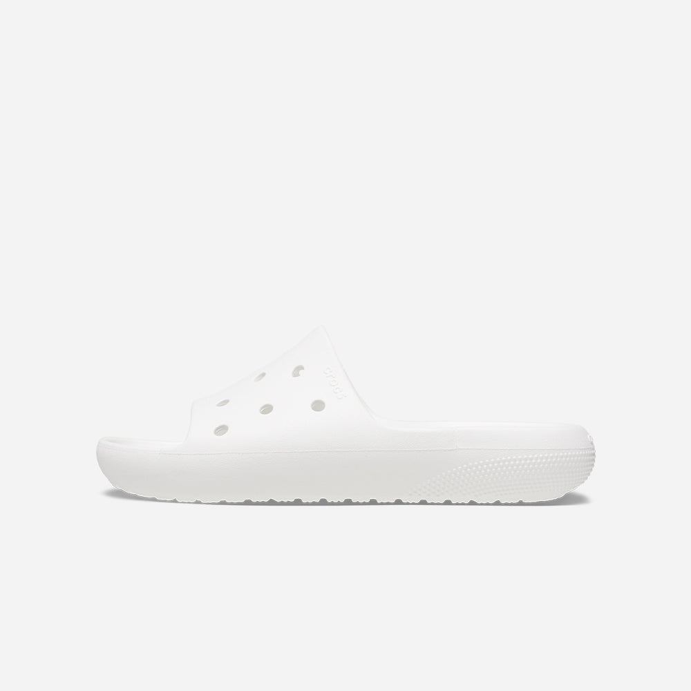 Dép Quai Ngang Unisex Crocs Classic V2 - Trắng - Supersports Vietnam
