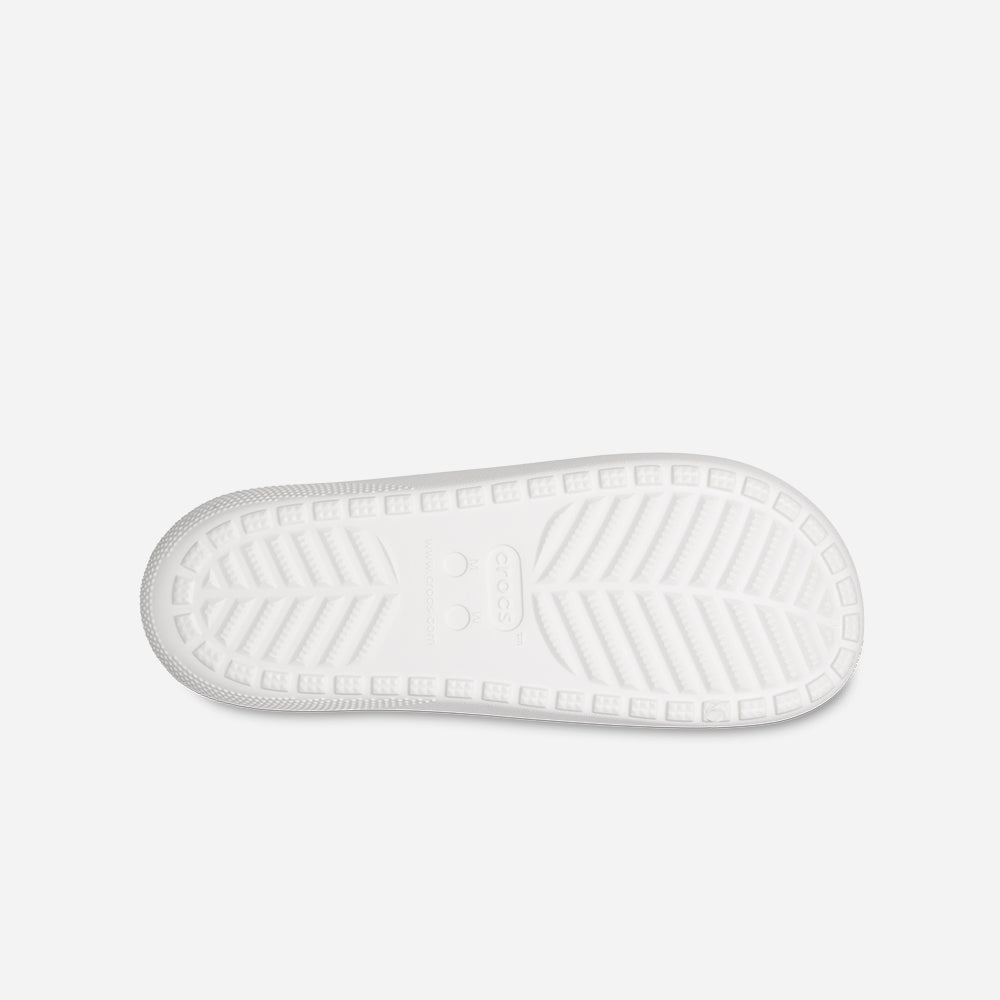 Dép Quai Ngang Unisex Crocs Classic V2 - Trắng - Supersports Vietnam