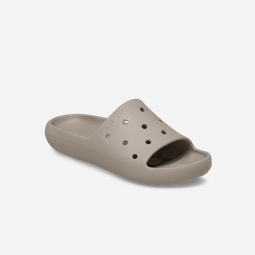 Dép Quai Ngang Unisex Crocs Classic V2 - Nâu - Supersports Vietnam
