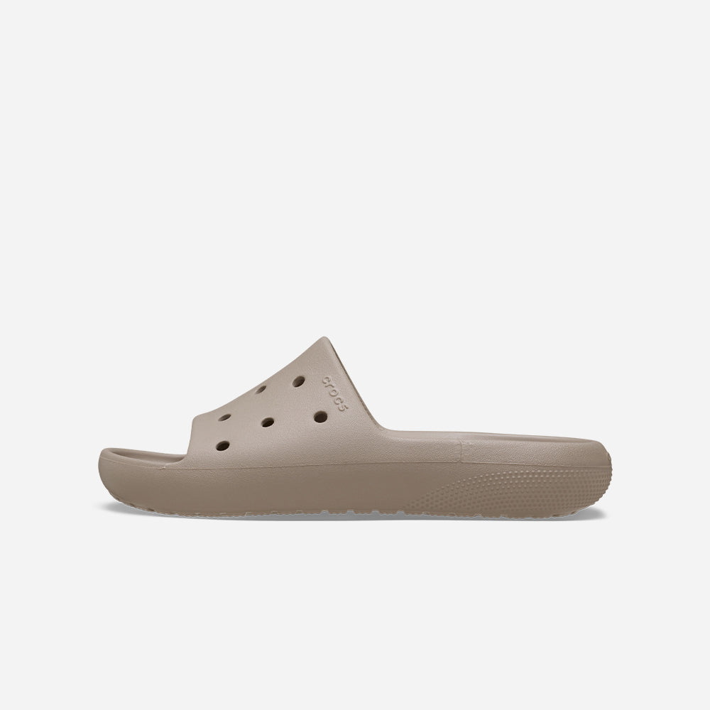 Dép Quai Ngang Unisex Crocs Classic V2 - Nâu - Supersports Vietnam