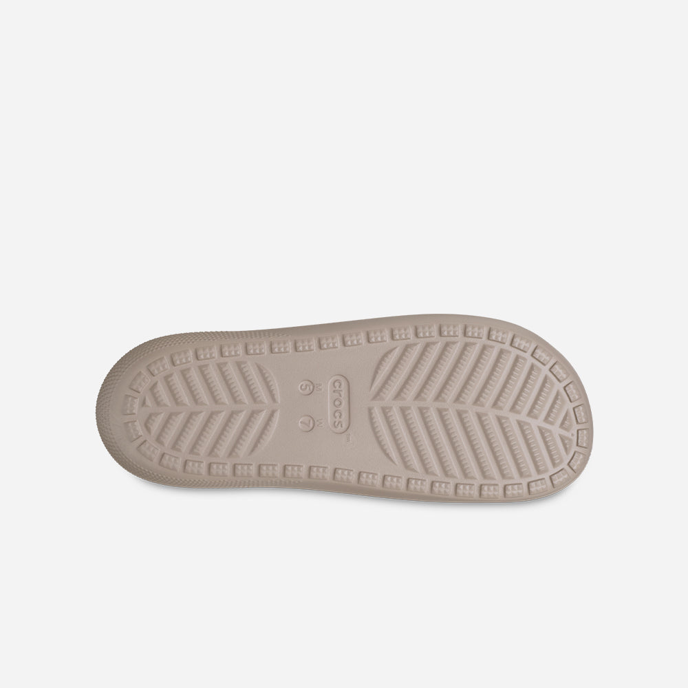 Dép Quai Ngang Unisex Crocs Classic V2 - Nâu - Supersports Vietnam