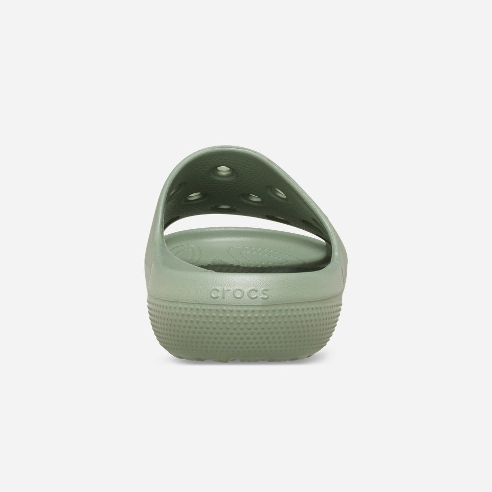 Dép Quai Ngang Unisex Crocs Classic V2 - Xanh Lá - Supersports Vietnam