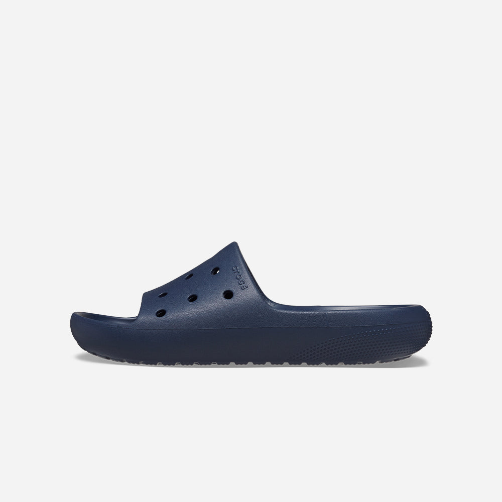 Dép Quai Ngang Unisex Crocs Classic V2 U - Xanh Navy - Supersports Vietnam