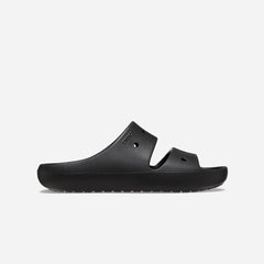 Dép Quai Ngang Unisex Crocs Classic Version 2 - Đen - Supersports Vietnam