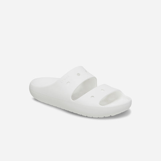 Dép Quai Ngang Unisex Crocs Classic V2 - Trắng