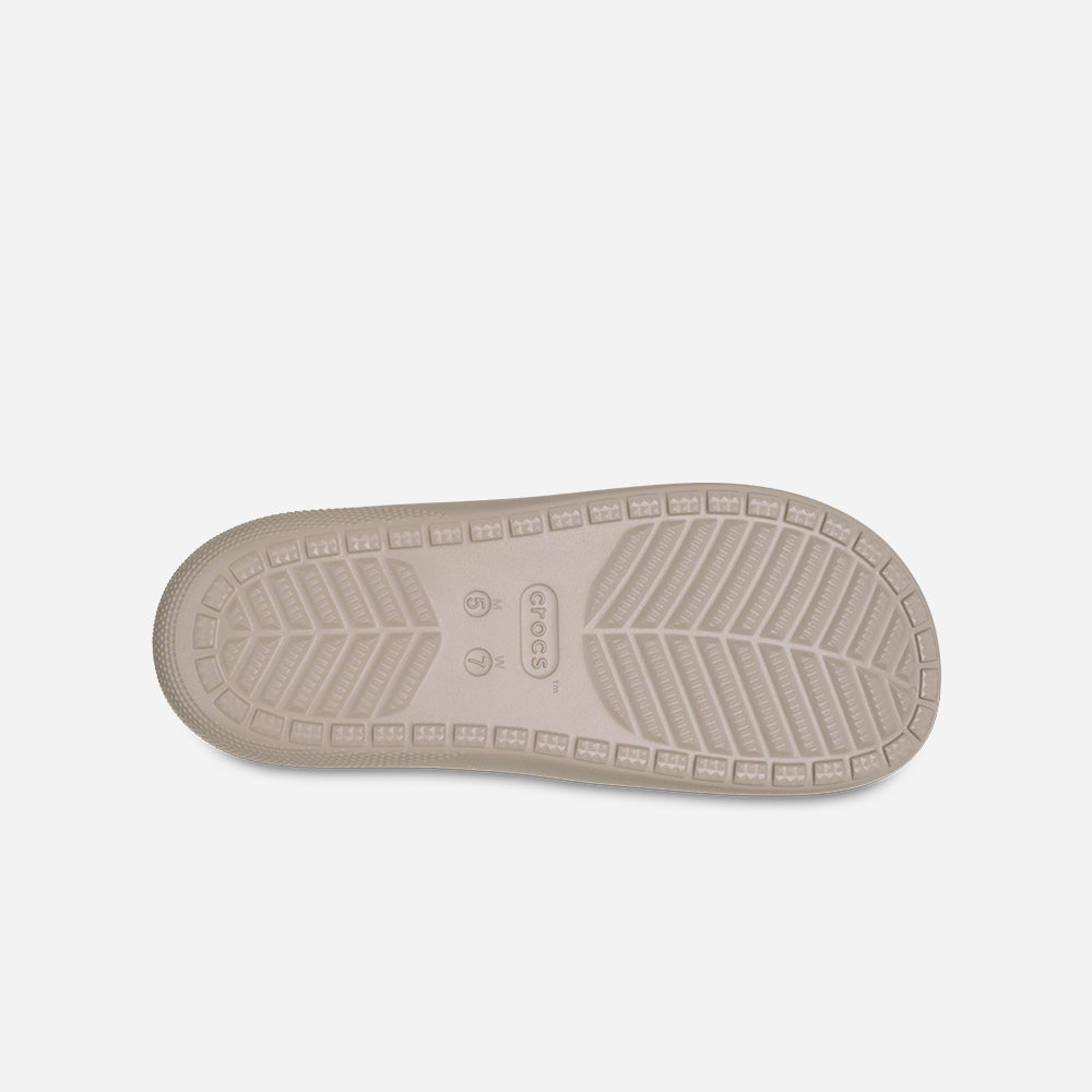 Dép Quai Ngang Unisex Crocs Classic V2 - Nâu - Supersports Vietnam