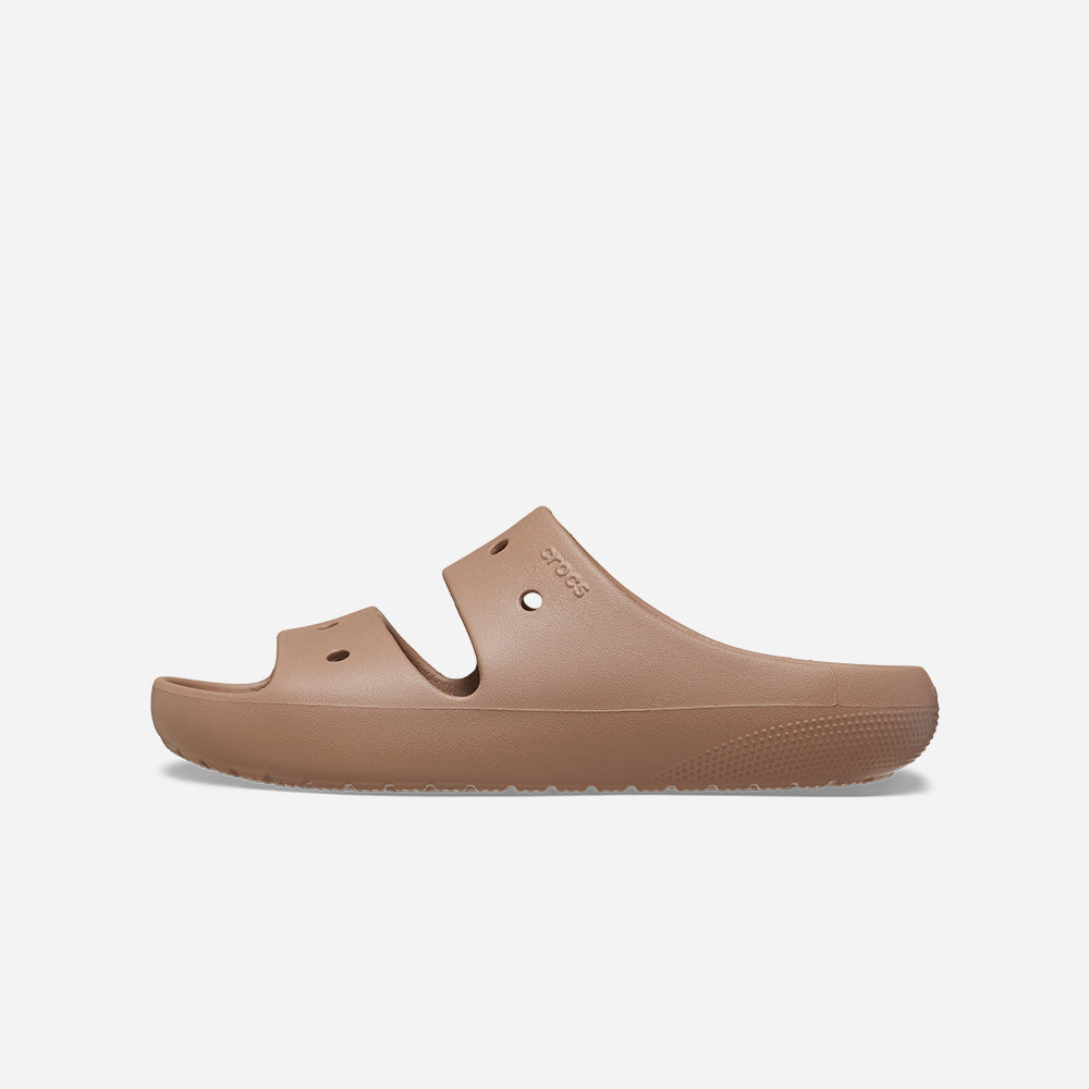 Dép Quai Ngang Unisex Crocs Classic Version 2 - Nâu - Supersports Vietnam