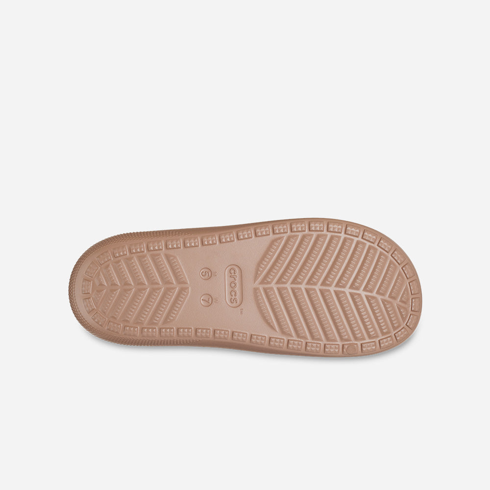Dép Quai Ngang Unisex Crocs Classic Version 2 - Nâu - Supersports Vietnam