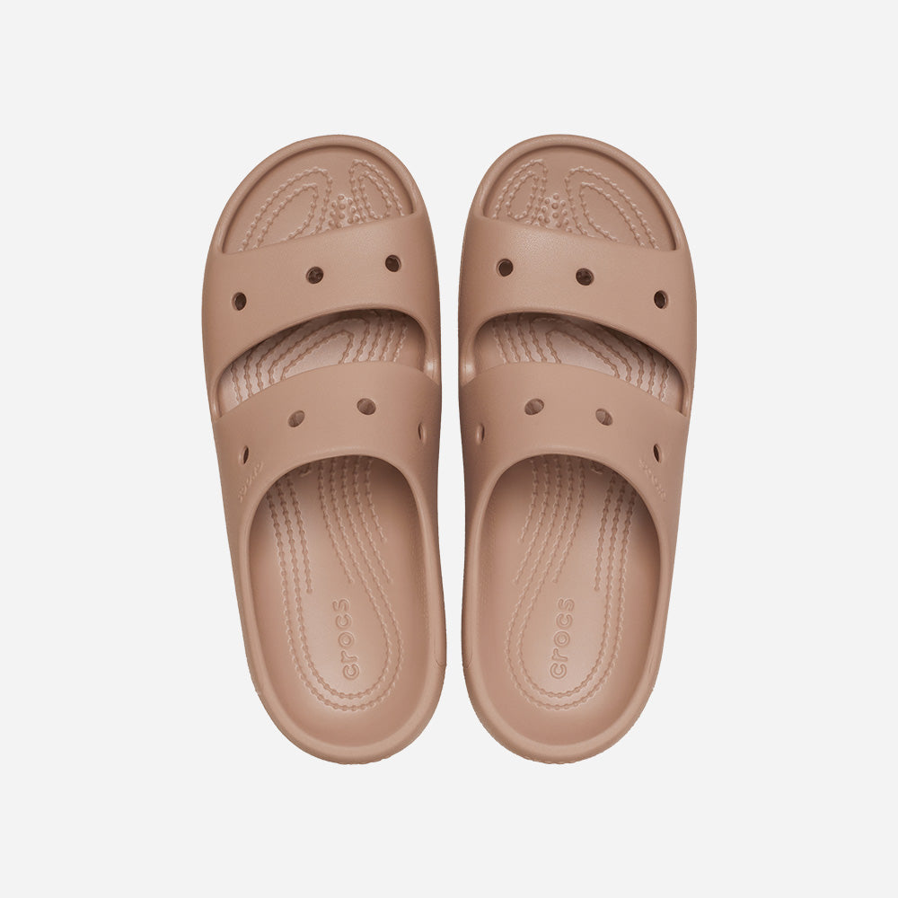 Dép Quai Ngang Unisex Crocs Classic Version 2 - Nâu - Supersports Vietnam