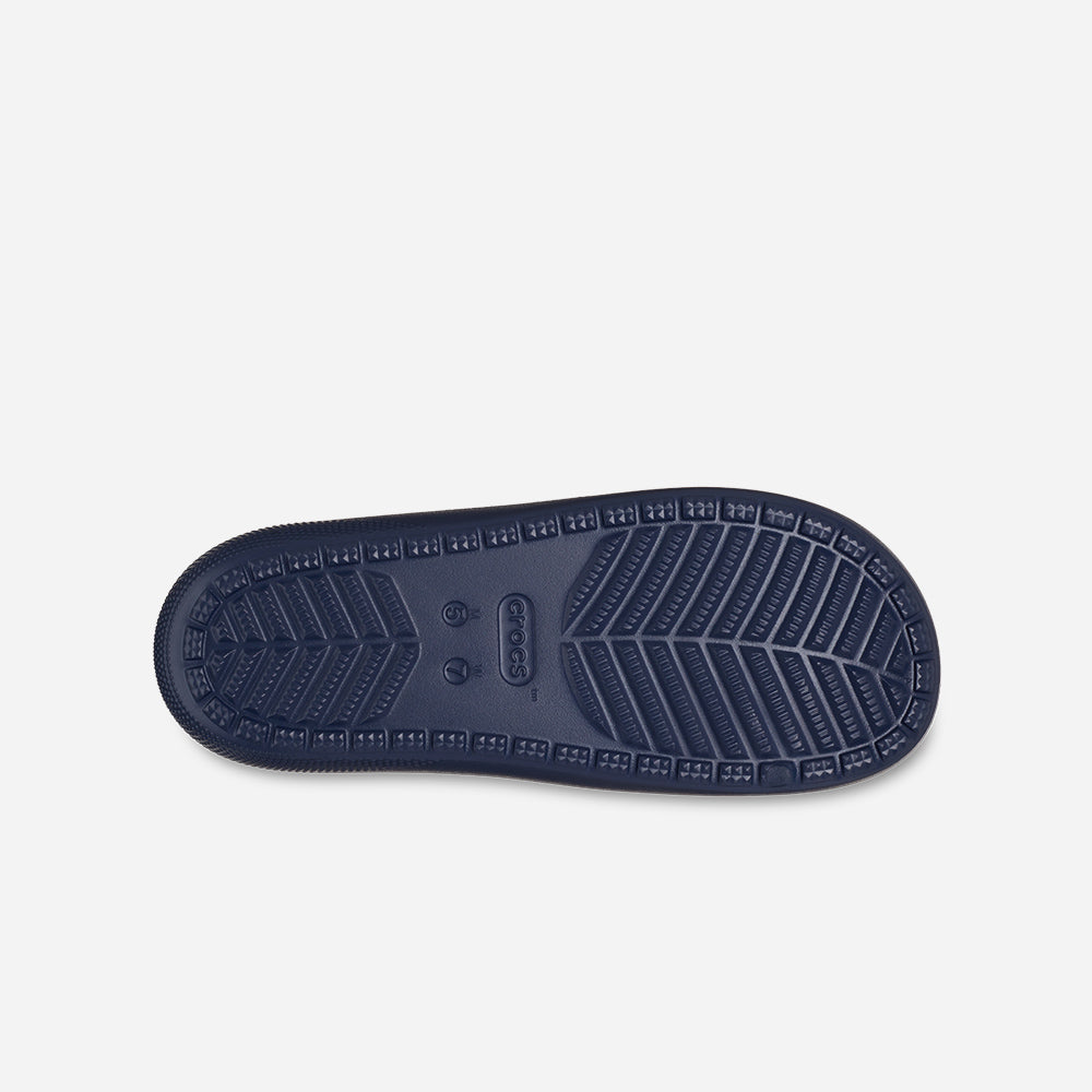 Dép Quai Ngang Unisex Crocs Classic Version 2 - Xanh Navy - Supersports Vietnam