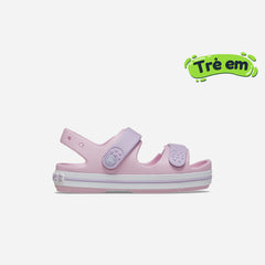 Giày Sandal Trẻ Em Crocs Crocband Cruiser - Hồng - Supersports Vietnam