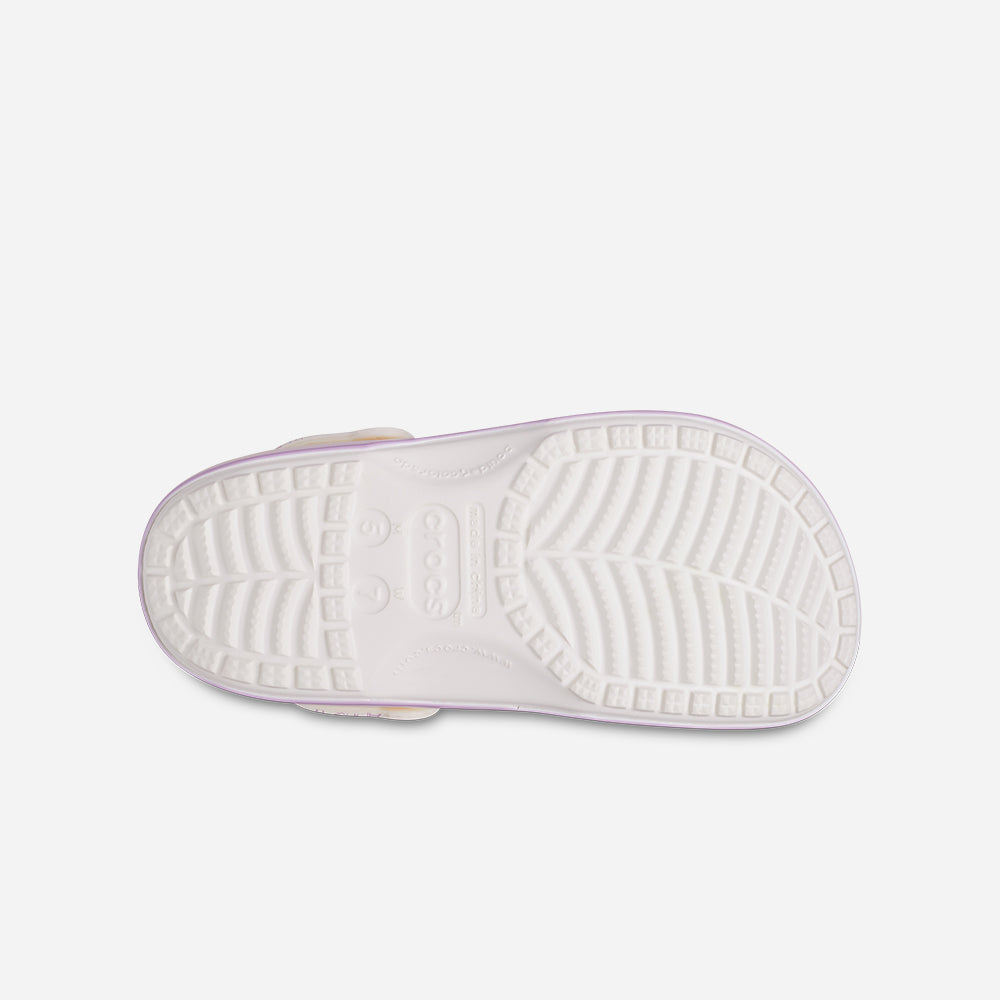 Giày Clog Unisex Crocs Classic Line Friends - Trắng - Supersports Vietnam