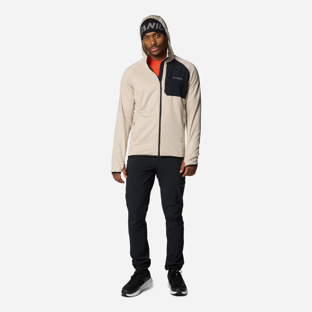 Áo Khoác Nam Columbia Triple Canyon™ Grid Fleece Hooded Fz Ii - Be - Supersports Vietnam