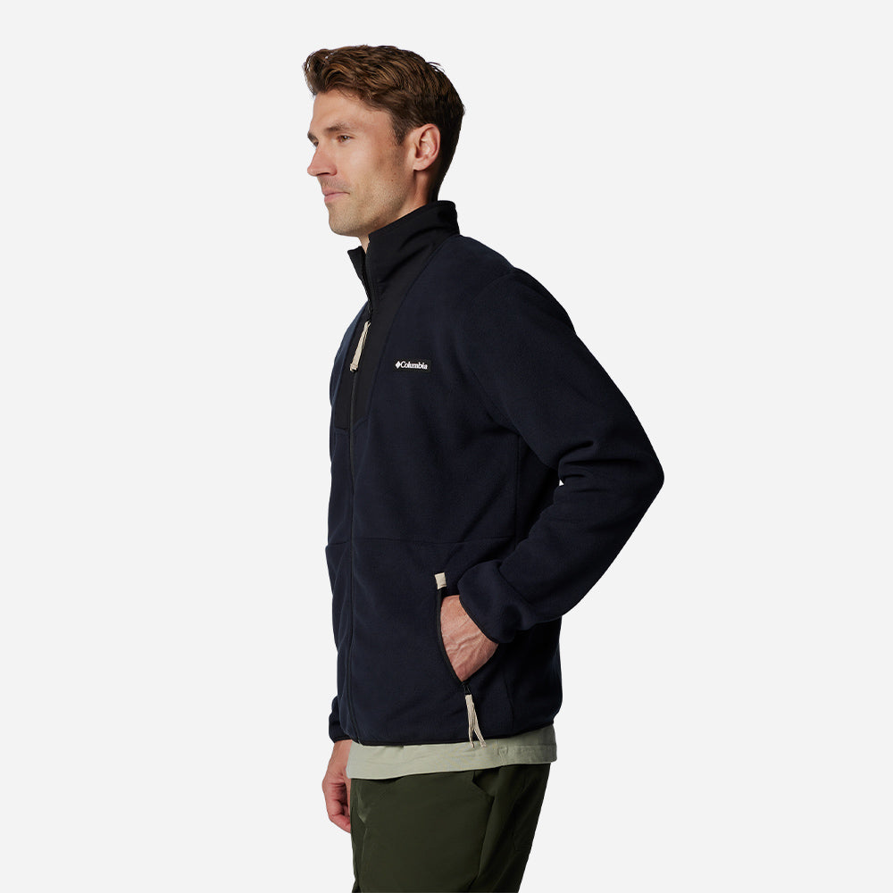 Áo Khoác Nam Columbia Sequoia Grove™ Full Zip Fleece - Đen - Supersports Vietnam