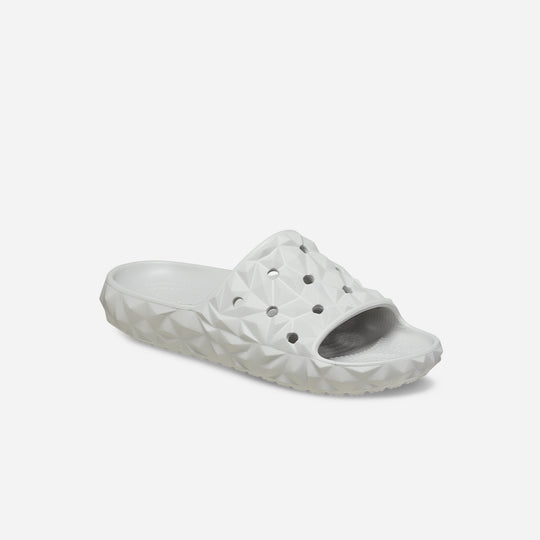 Dép Quai Ngang Unisex Crocs Classic Geometric V2 - Xám