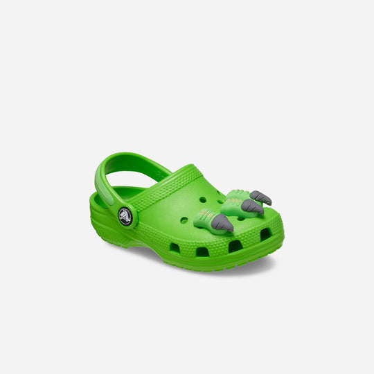 Giày Clog Trẻ Em Crocs Classic I Am Dinosaur - Xanh Lá