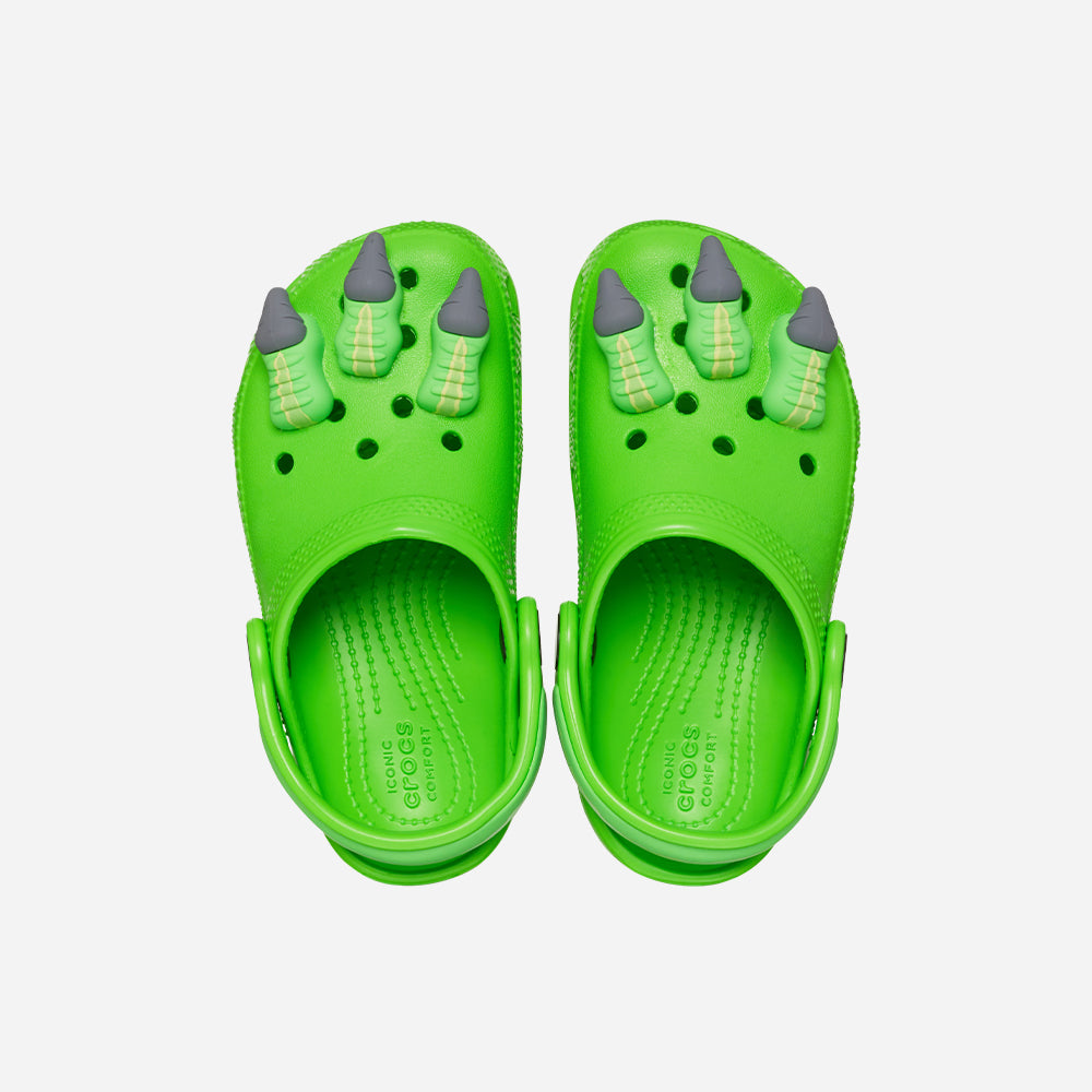 Giày Clog Trẻ Em Crocs Classic I Am Dinosaur - Xanh Lá - Supersports Vietnam