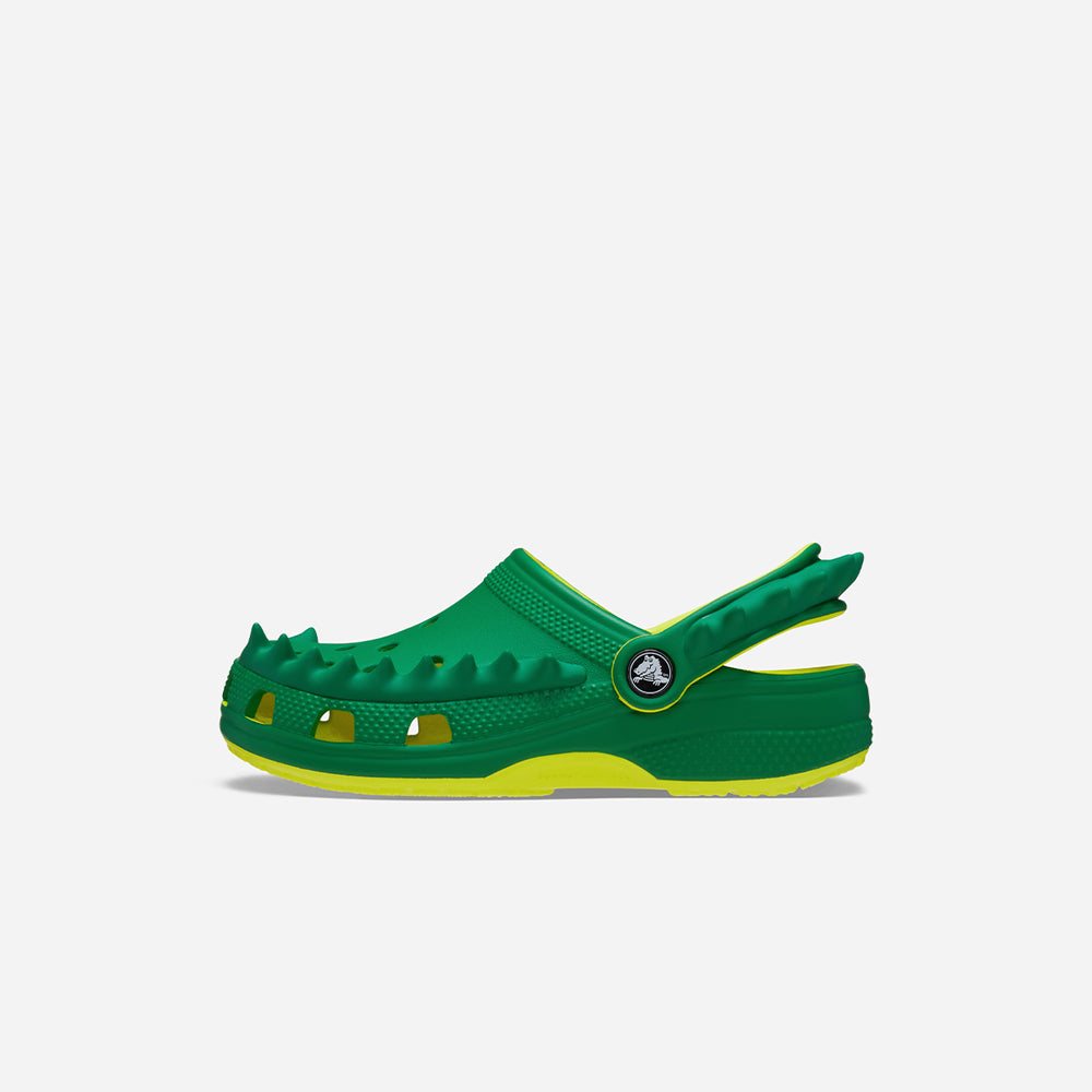 Giày Clog Trẻ Em Crocs Classic Spikes - Xanh Lá - Supersports Vietnam