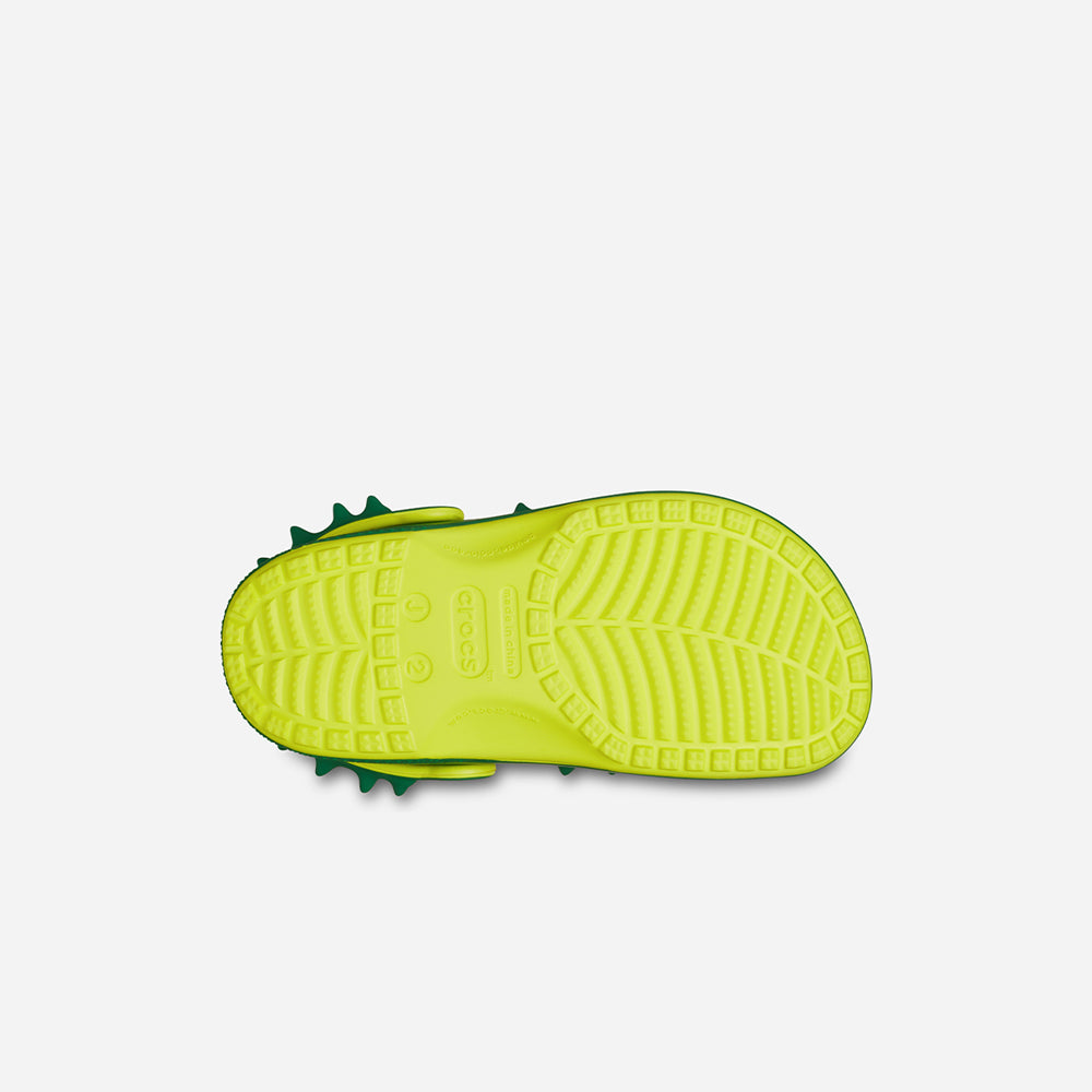 Giày Clog Trẻ Em Crocs Classic Spikes - Xanh Lá - Supersports Vietnam