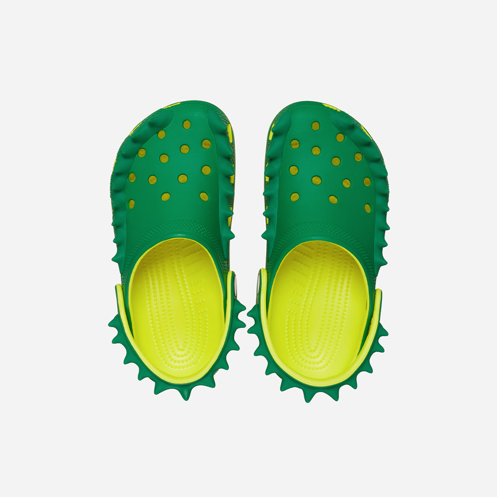 Giày Clog Trẻ Em Crocs Classic Spikes - Xanh Lá - Supersports Vietnam