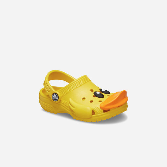 Giày Clog Trẻ Em Crocs Classic Toddler Iam Rubber Ducky - Vàng