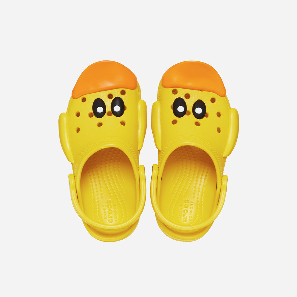 Giày Clog Trẻ Em Crocs Classic Toddler Iam Rubber Ducky - Vàng - Supersports Vietnam