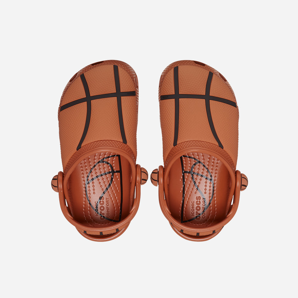 Giày Clog Trẻ Em Crocs Classic Basketball - Cam - Supersports Vietnam