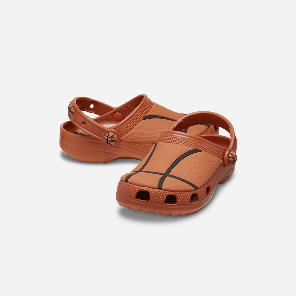 Giày Clog Trẻ Em Crocs Classic Basketball - Cam - Supersports Vietnam