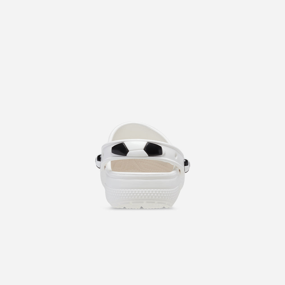 Giày Clog Trẻ Em Crocs Classic  Soccer Ball - Trắng - Supersports Vietnam