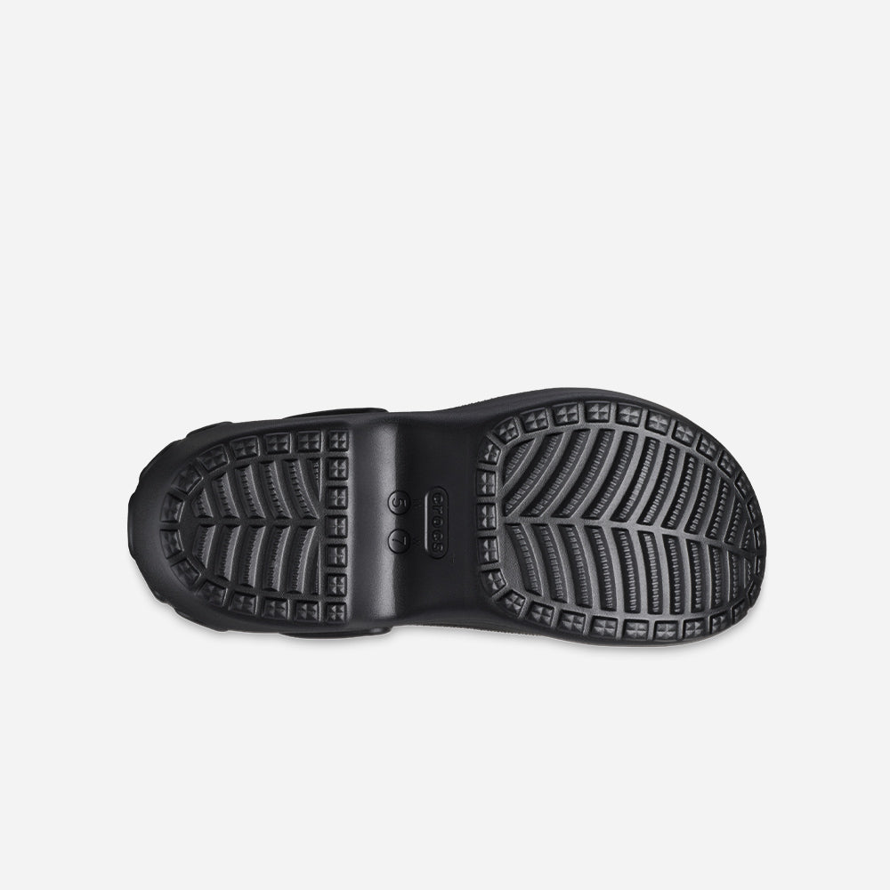 Giày Clog Unisex Crocs Bella - Đen - Supersports Vietnam