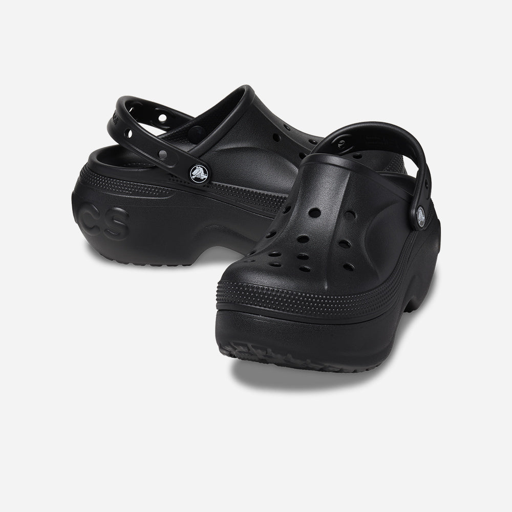 Giày Clog Unisex Crocs Bella - Đen - Supersports Vietnam
