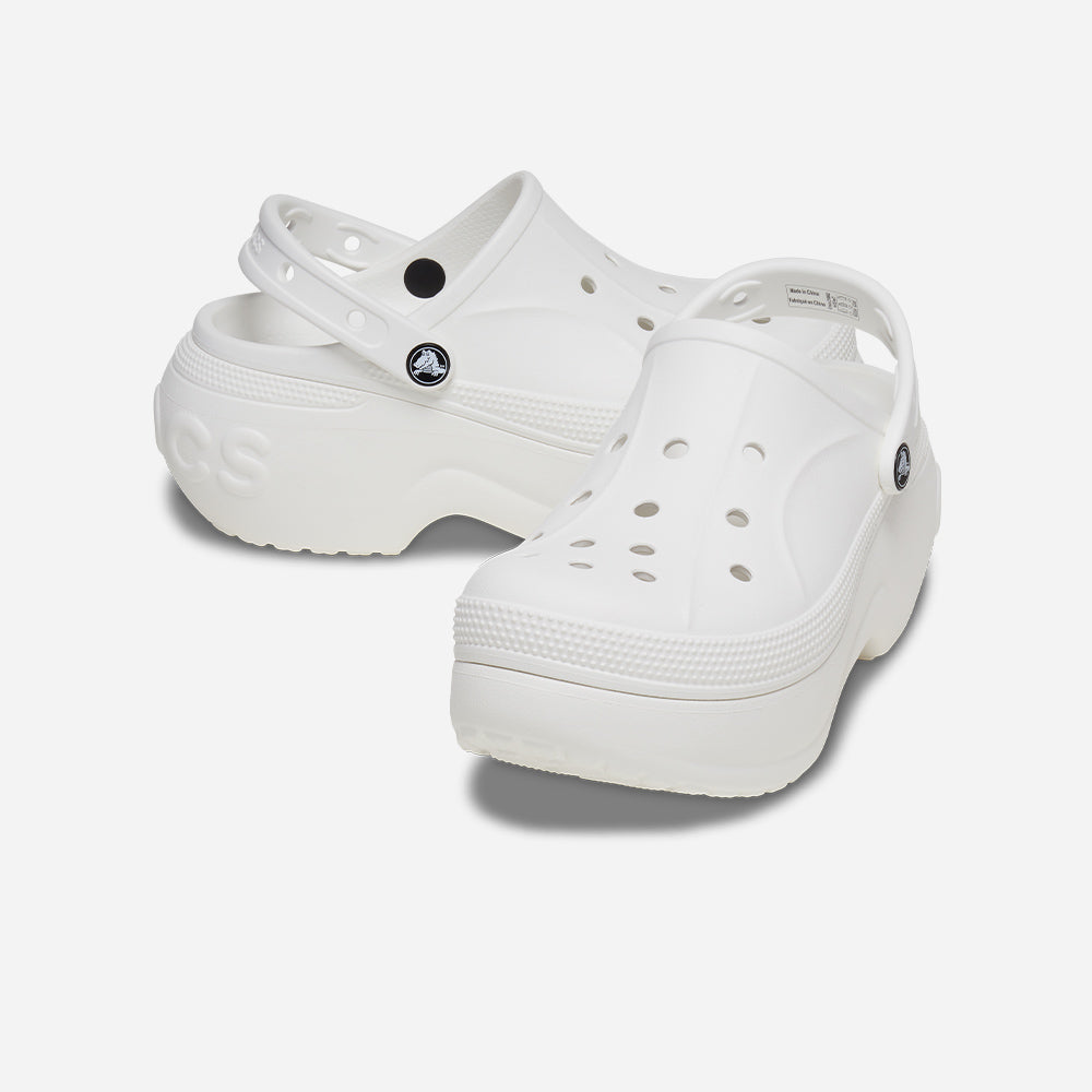 Giày Clog Unisex Crocs Bella - Trắng - Supersports Vietnam