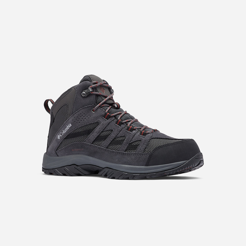 Giày Thể Thao Đa Năng Nam Columbia Crestwood™ Mid Waterproof - Xám - Supersports Vietnam