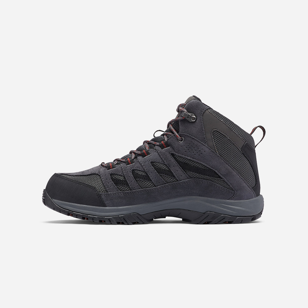 Giày Thể Thao Đa Năng Nam Columbia Crestwood™ Mid Waterproof - Xám - Supersports Vietnam