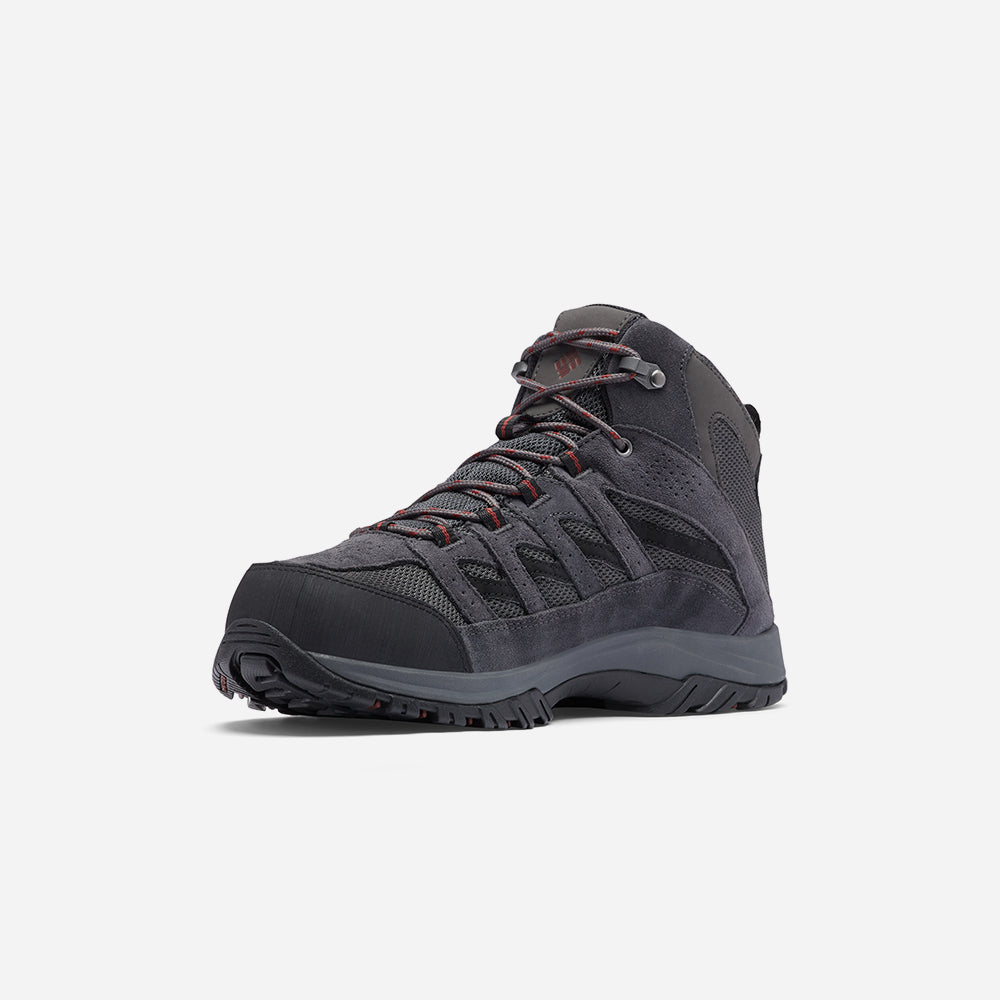 Giày Thể Thao Đa Năng Nam Columbia Crestwood™ Mid Waterproof - Xám - Supersports Vietnam