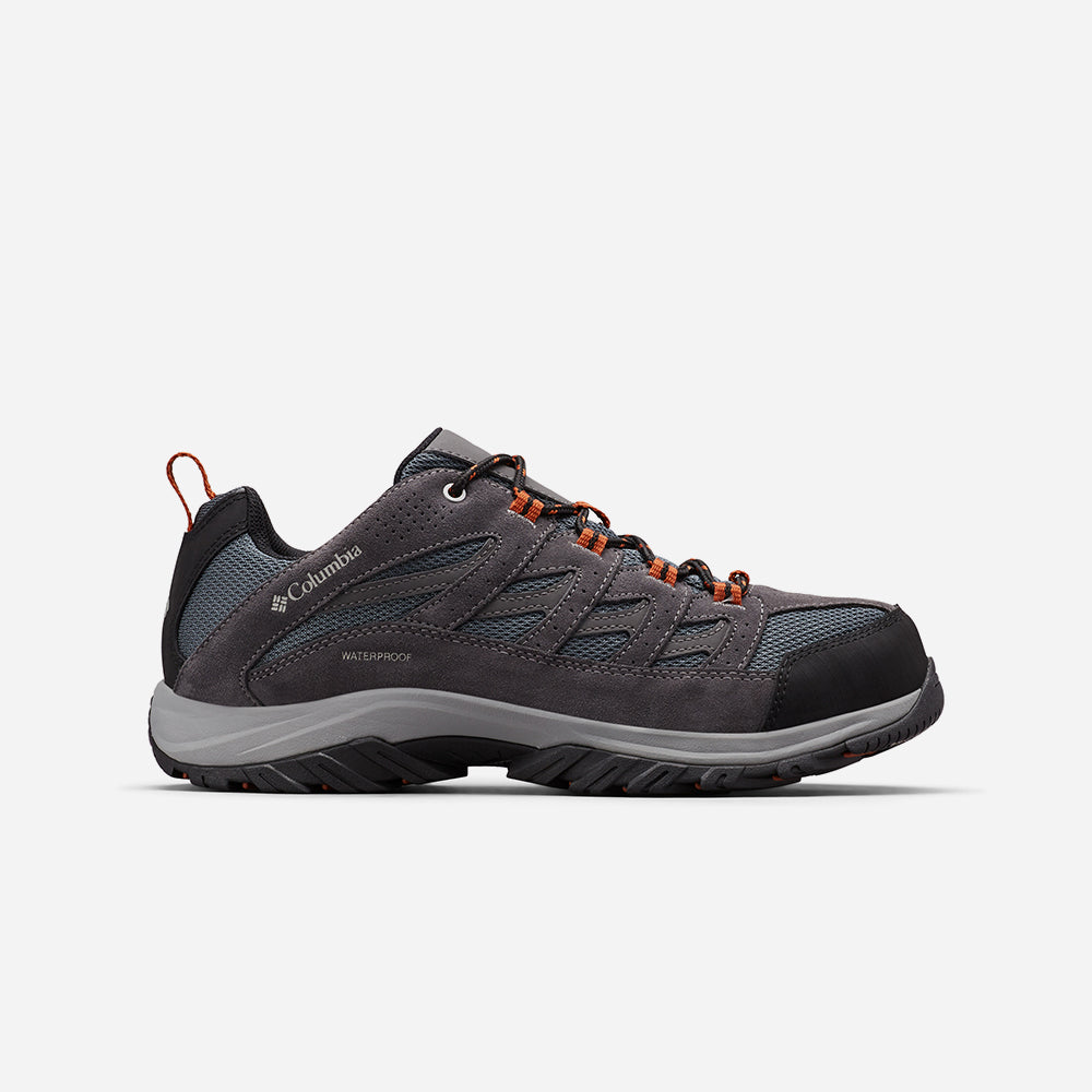 Giày Thể Thao Đa Năng Nam Columbia Crestwood™ Waterproof - Xám - Supersports Vietnam