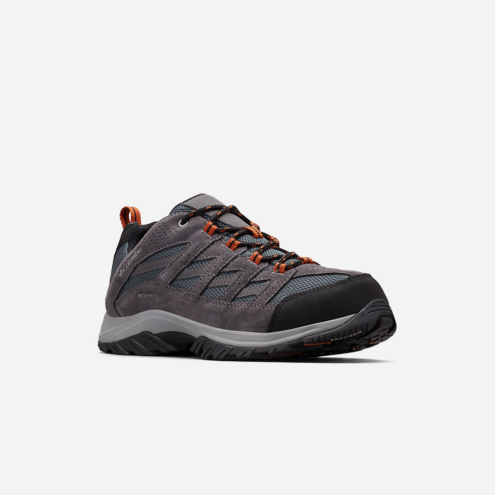 Giày Thể Thao Đa Năng Nam Columbia Crestwood™ Waterproof - Xám - Supersports Vietnam