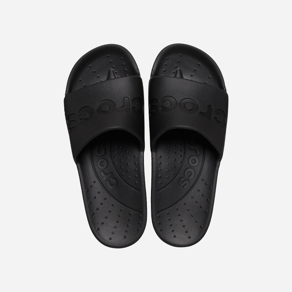 Dép Quai Ngang Unisex Crocs Classic - Đen - Supersports Vietnam