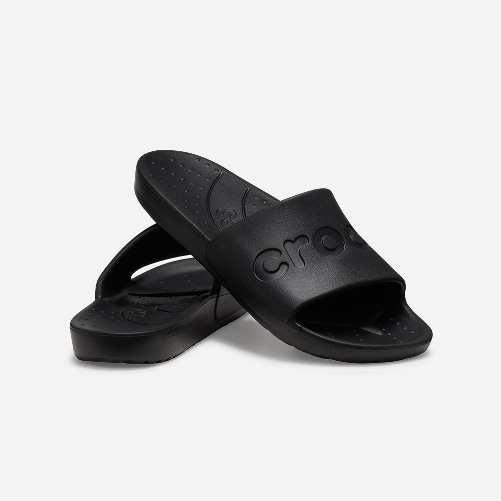 Dép Quai Ngang Unisex Crocs Classic - Đen - Supersports Vietnam