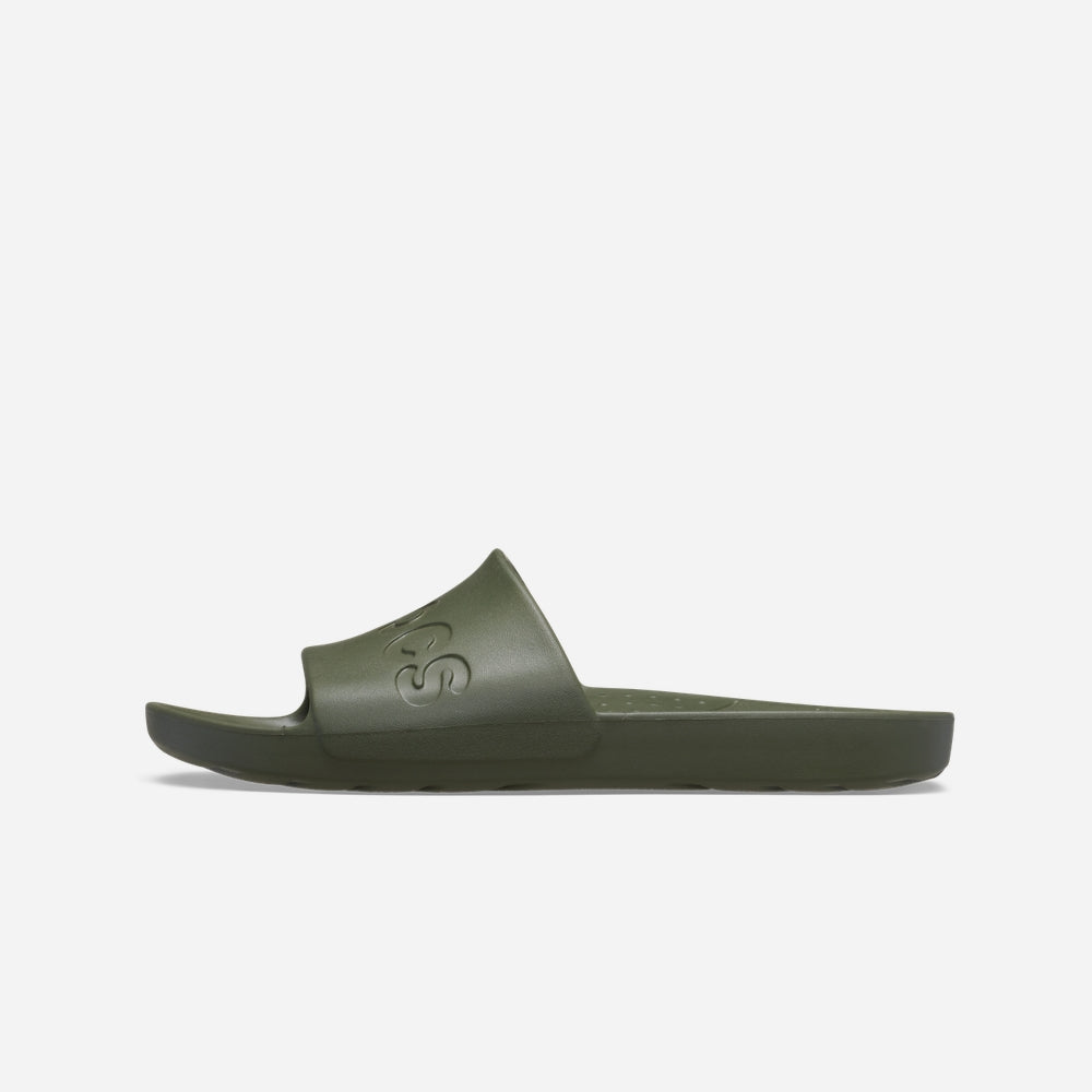Dép Quai Ngang Unisex Crocs - Xanh Quân Đội - Supersports Vietnam