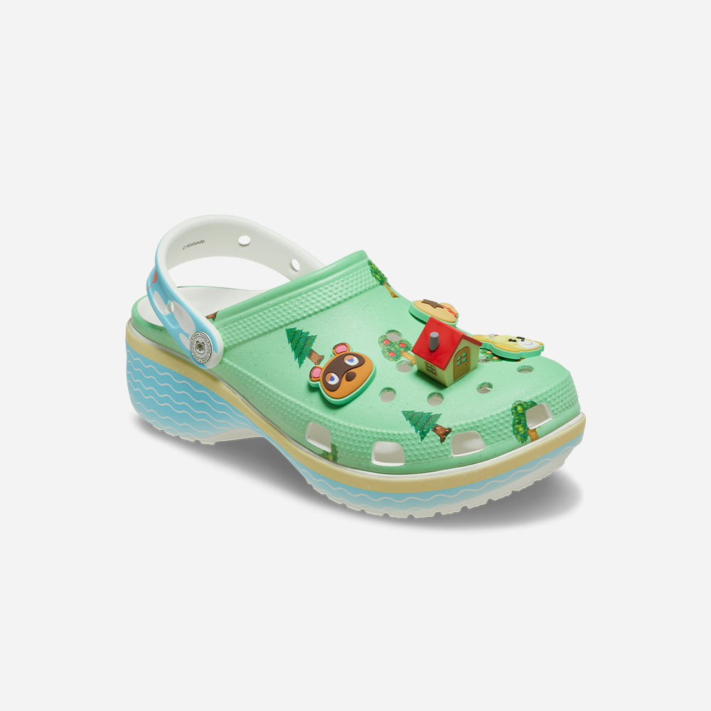 Giày Clog Nữ Crocs Animal Crossing Classic Platform - Nhiều Màu - Supersports Vietnam