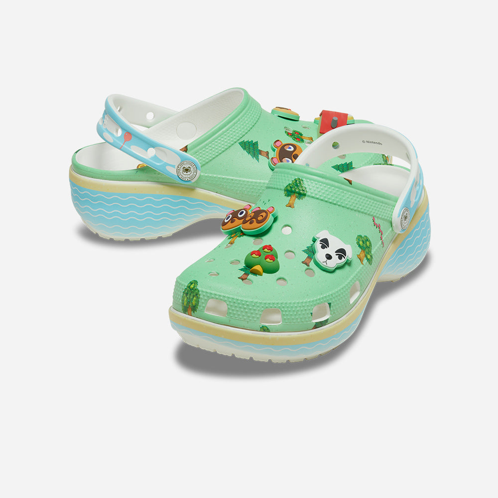 Giày Clog Nữ Crocs Animal Crossing Classic Platform - Nhiều Màu - Supersports Vietnam