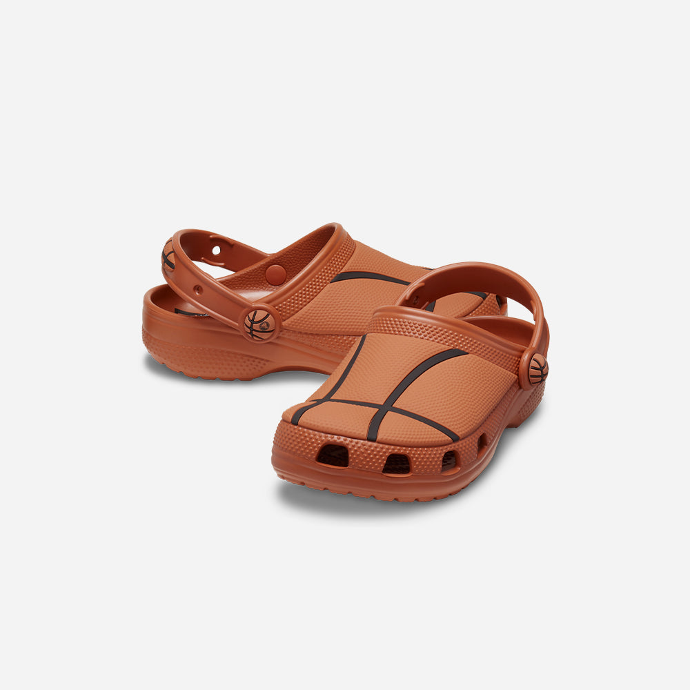 Giày Clog Trẻ Em Crocs Classic Basketball - Cam - Supersports Vietnam