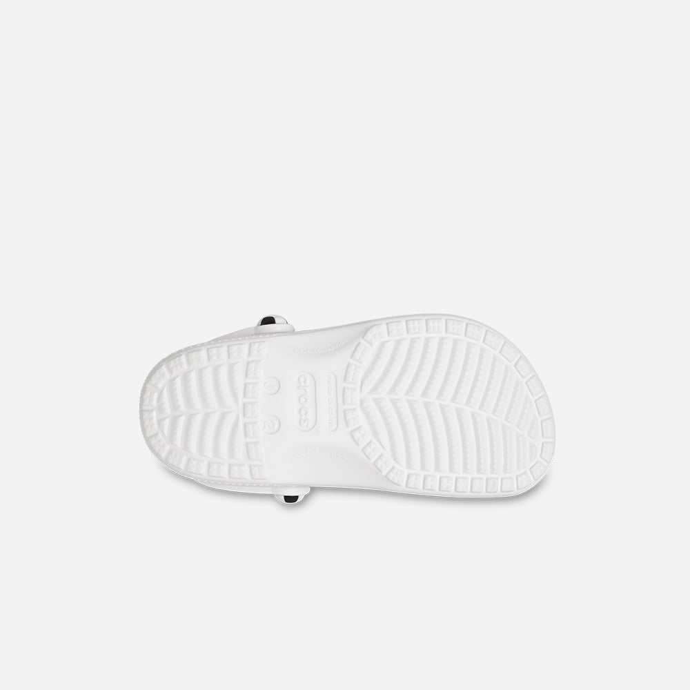 Giày Clog Trẻ Em Crocs Classic Soccer Ball - Trắng - Supersports Vietnam