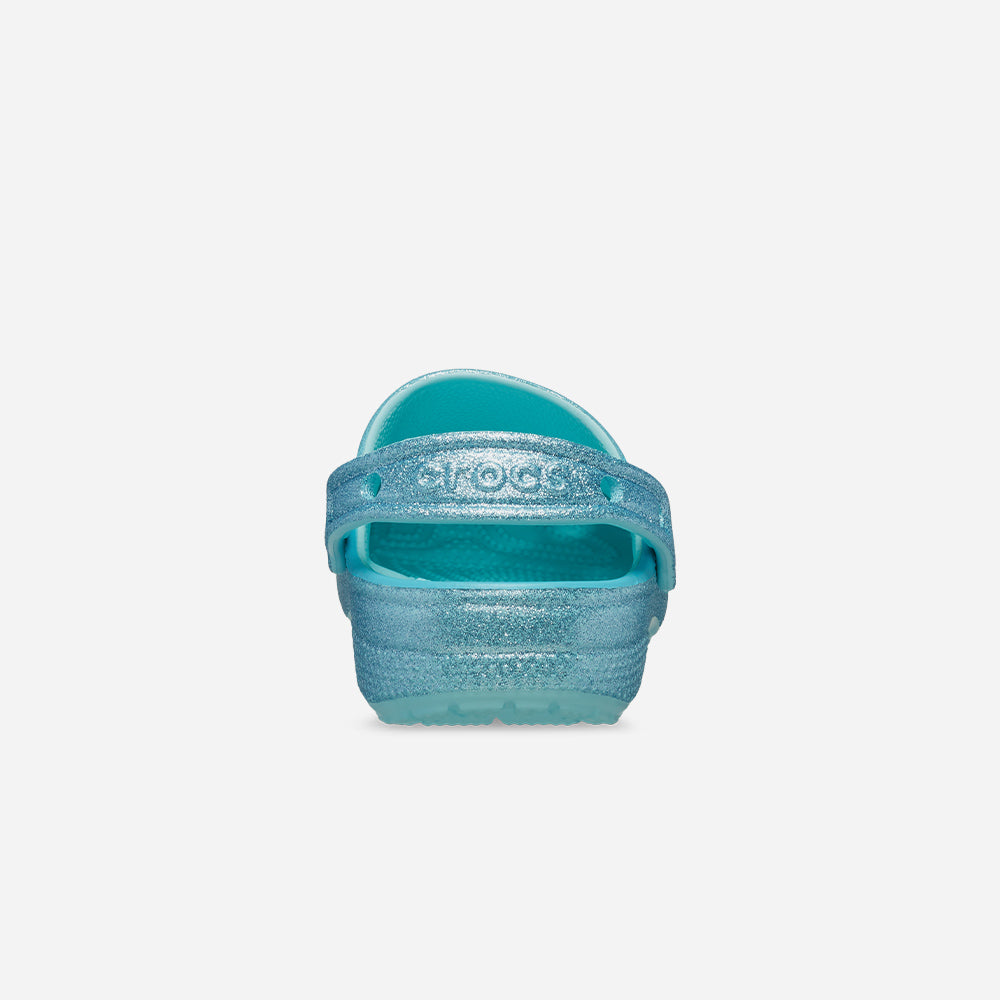 Giày Clog Trẻ Em Crocs Classic Frozen Elsa - Xanh Dương - Supersports Vietnam