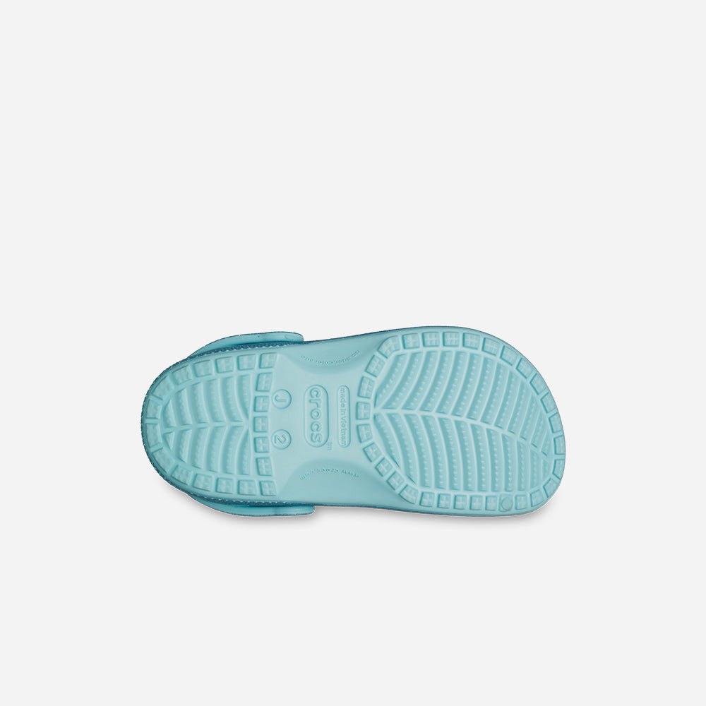 Giày Clog Trẻ Em Crocs Classic Frozen Elsa - Xanh Dương - Supersports Vietnam
