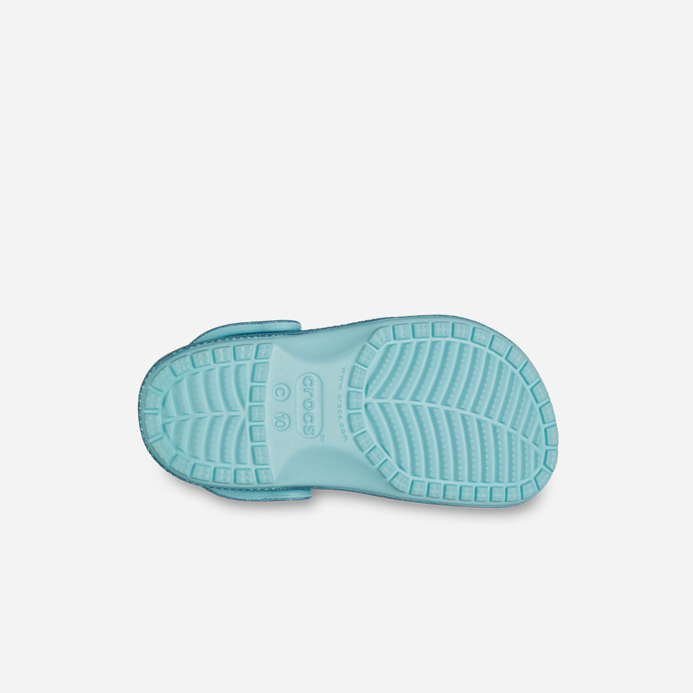 Giày Clog Trẻ Em Crocs Classic Frozen Elsa - Xanh Dương - Supersports Vietnam
