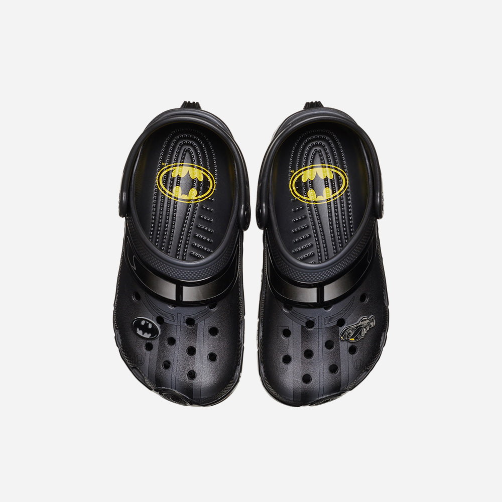 Giày Clog Trẻ Em Crocs Classic Batman Batmobile - Đen - Supersports Vietnam