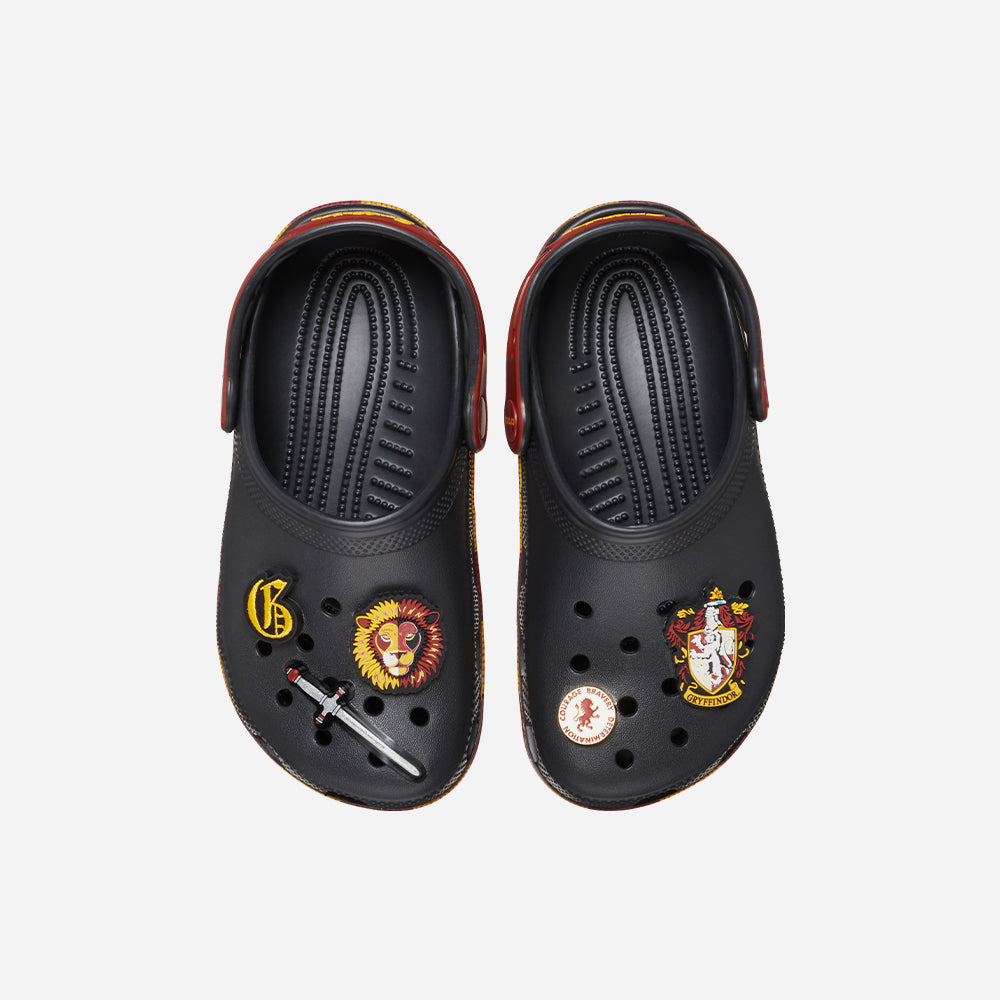 Giày Clog Trẻ Em Crocs Classic Gryffindor - Đen - Supersports Vietnam